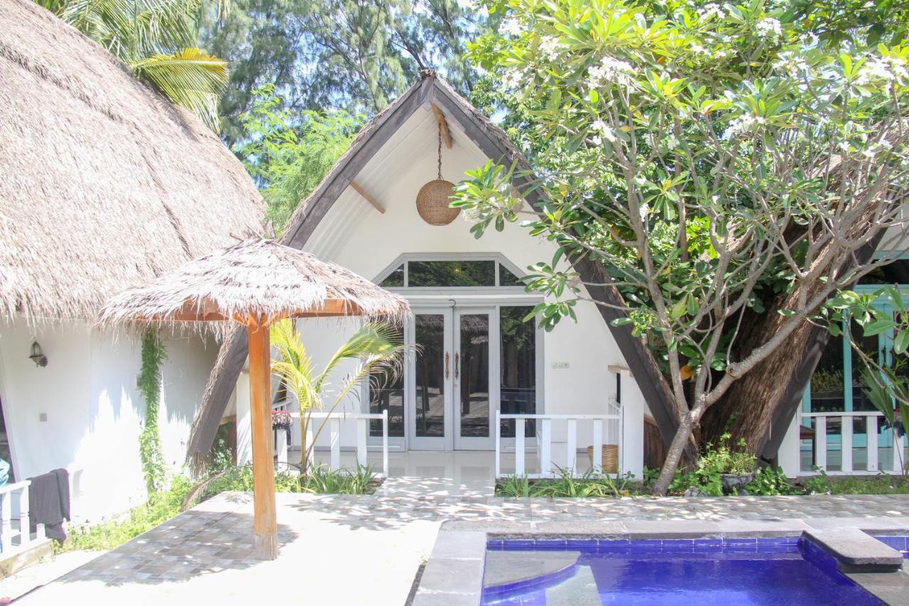 A Pousada Lucky'S Gili Air Exterior foto