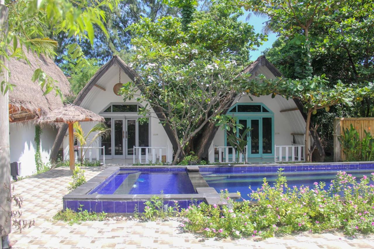 A Pousada Lucky'S Gili Air Exterior foto
