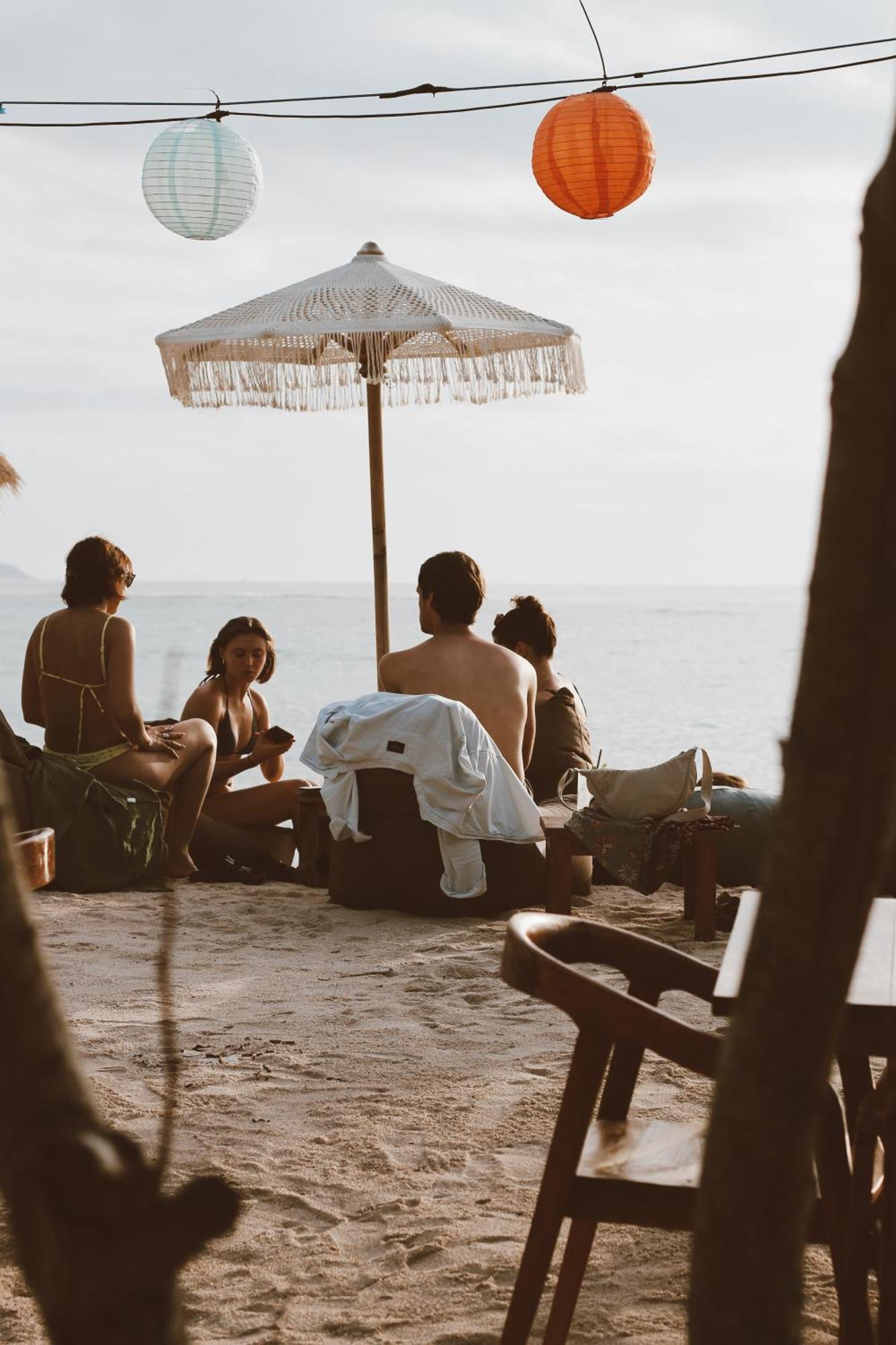 A Pousada Lucky'S Gili Air Exterior foto