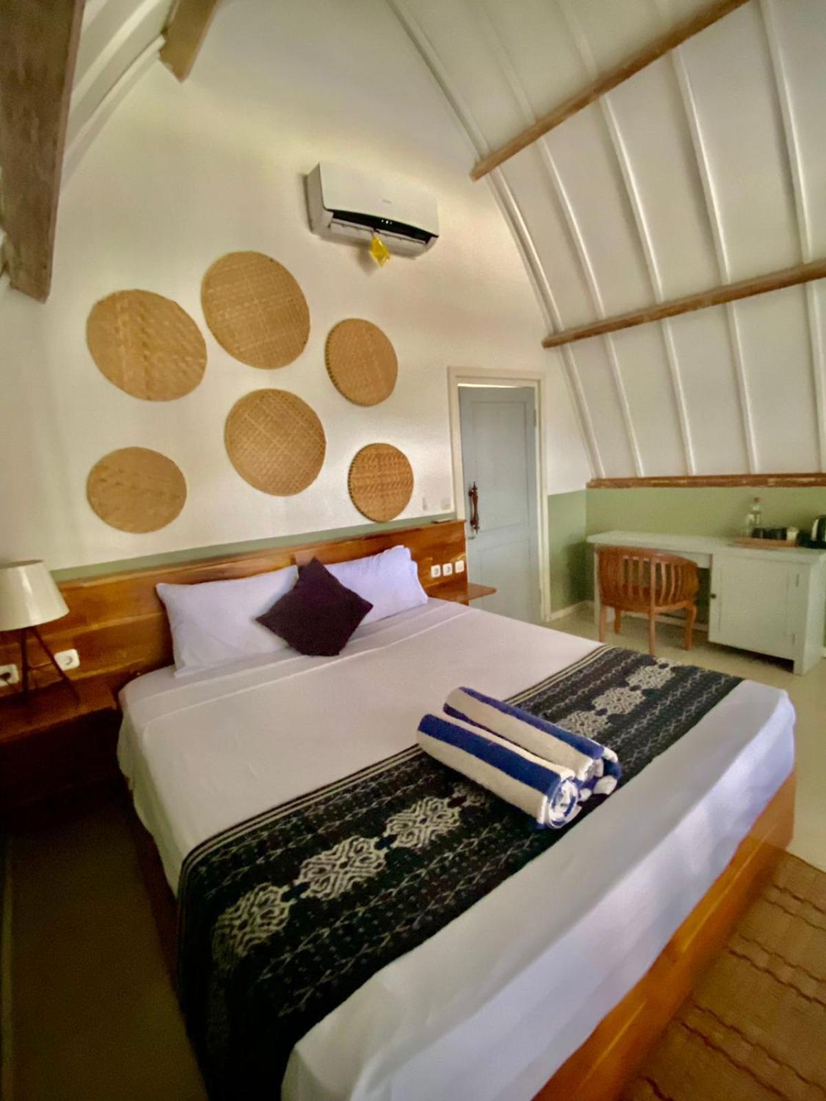 A Pousada Lucky'S Gili Air Exterior foto